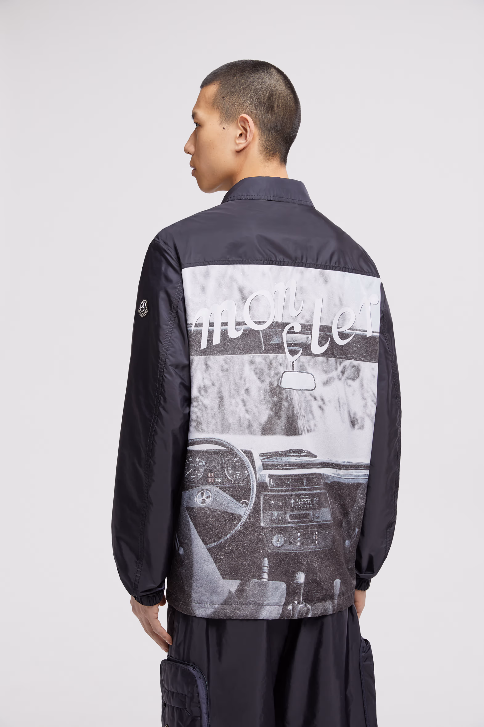 Moncler x Mercedes-Benz by NIGO Sopdu Shirt Jacket Men Navy Blue Moncler 5